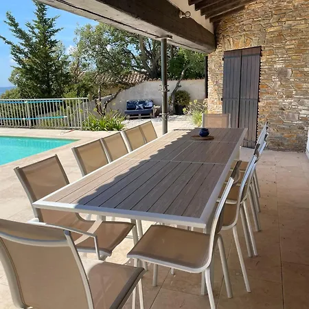 Crystal River, Piscine Privee & Vue Sur Golfe De Saint Tropez *