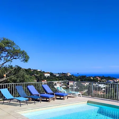 Villa Crystal River, Piscine Privee & Vue Sur Golfe De Saint Tropez *