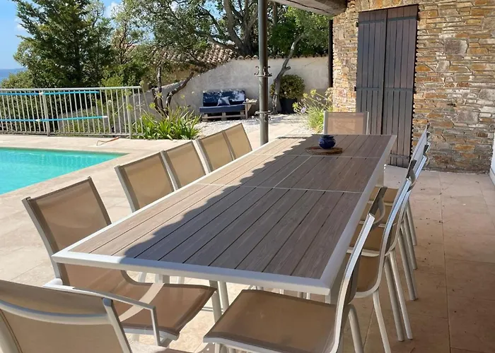 Crystal River, Piscine Privee & Vue Sur Golfe De Saint Tropez *